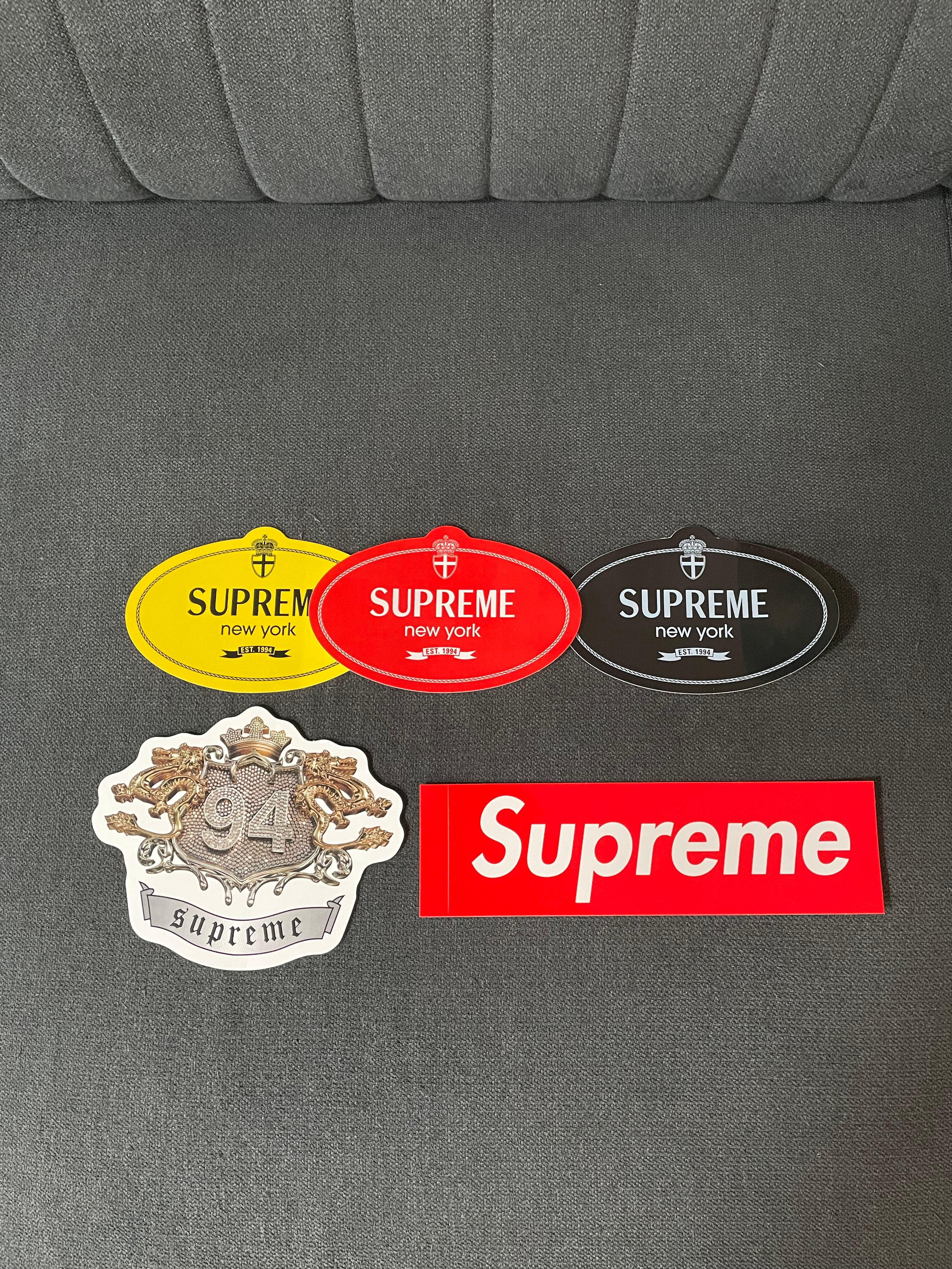 Supreme New York Sticker Pack