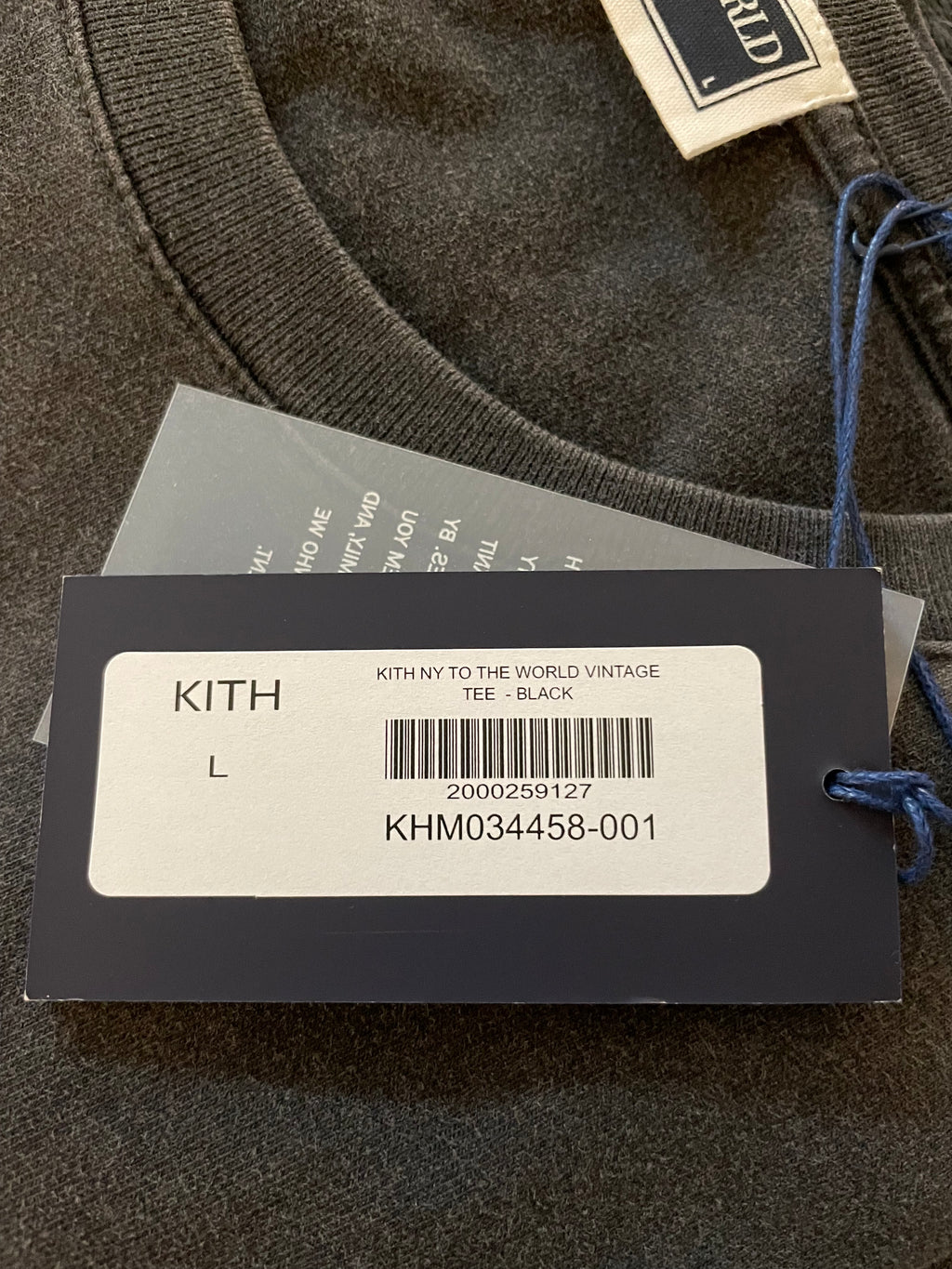 Kith NY To The World Tee